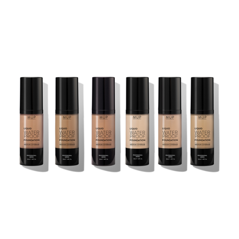 Liquid Waterproof Medium Coverage Foundation MUP